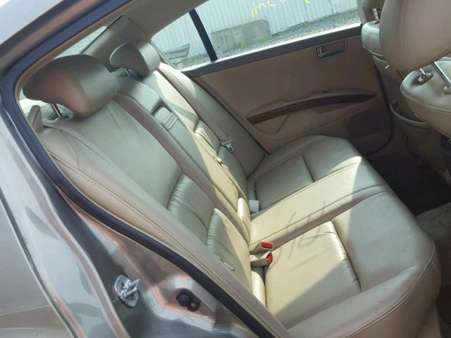 1N4BA41E34C862937 - 2004 NISSAN MAXIMA SE BROWN photo 6