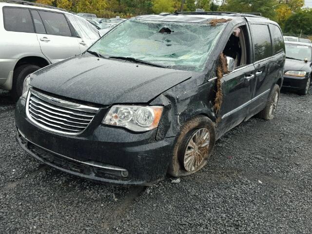 2C4RC1CG7GR208776 - 2016 CHRYSLER TOWN & COU BLACK photo 2