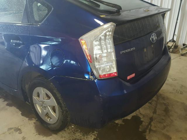 JTDKN3DU4A0013392 - 2010 TOYOTA PRIUS 蓝色 照片 9