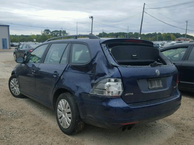 3VWPP7AJXCM704375 - 2012 VOLKSWAGEN JETTA S 蓝色 照片 3