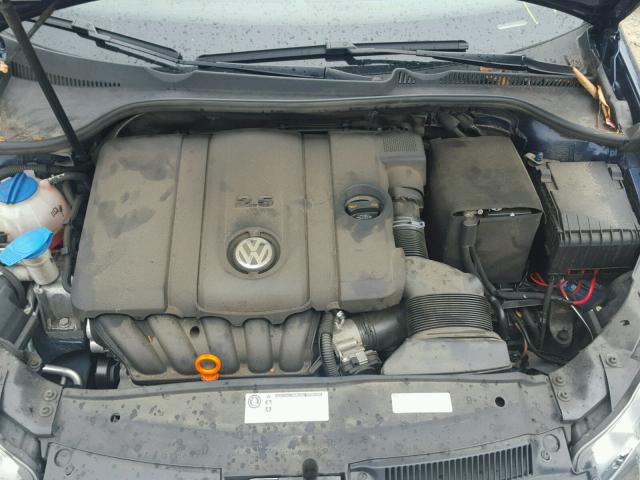 3VWPP7AJXCM704375 - 2012 VOLKSWAGEN JETTA S 蓝色 照片 7