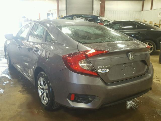 19XFC2F52HE030183 - 2017 HONDA CIVIC LX GRAY photo 3