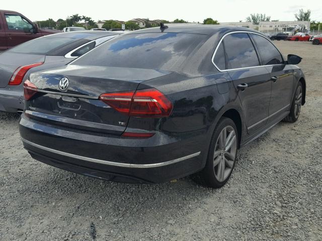 1VWDT7A32HC047905 - 2017 VOLKSWAGEN PASSAT R-L BLACK photo 4