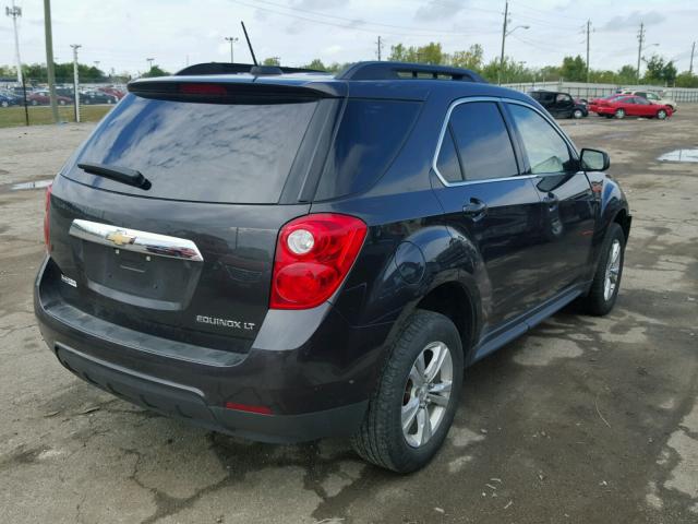 1GNALBEK3FZ132716 - 2015 CHEVROLET EQUINOX LT BLACK photo 4