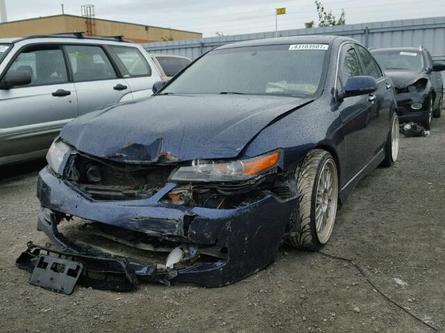 JH4CL96856C801664 - 2006 ACURA TSX BLUE photo 2