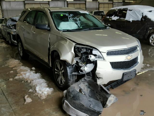 2GNALBEK4D1257553 - 2013 CHEVROLET EQUINOX LS CREAM photo 1