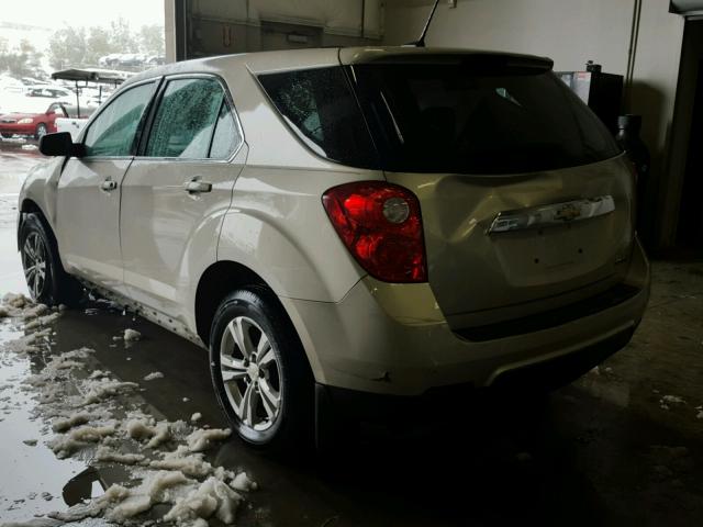 2GNALBEK4D1257553 - 2013 CHEVROLET EQUINOX LS CREAM photo 3