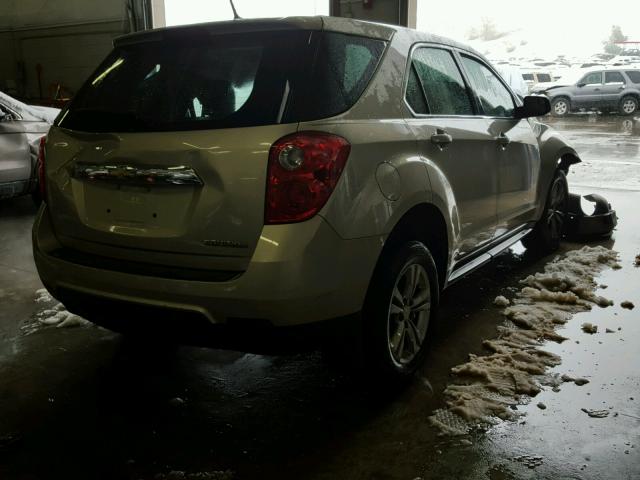 2GNALBEK4D1257553 - 2013 CHEVROLET EQUINOX LS CREAM photo 4