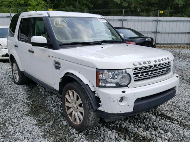 SALAK2D45CA599203 - 2012 LAND ROVER LR4 HSE LU WHITE photo 1