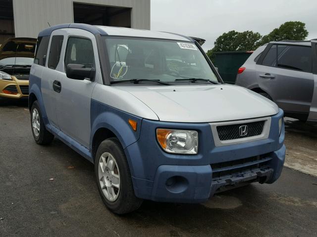 5J6YH18386L011135 - 2006 HONDA ELEMENT LX SILVER photo 1