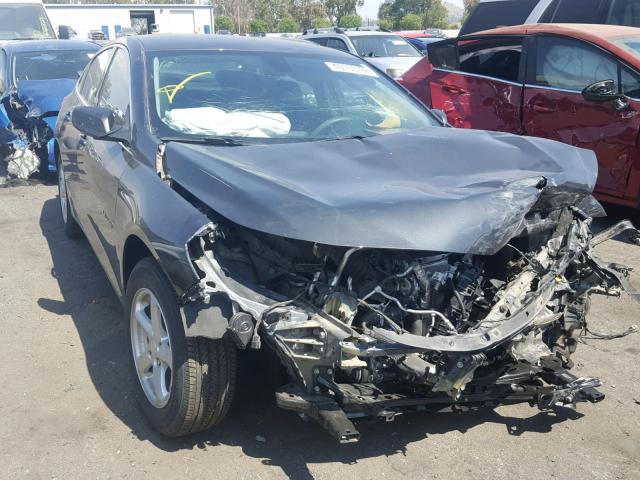 1G1ZB5ST2HF289616 - 2017 CHEVROLET MALIBU LS ნაცრისფერი ფოტო 1