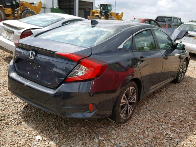 2HGFC1F77HH631736 - 2017 HONDA CIVIC EXL 蓝色 照片 4