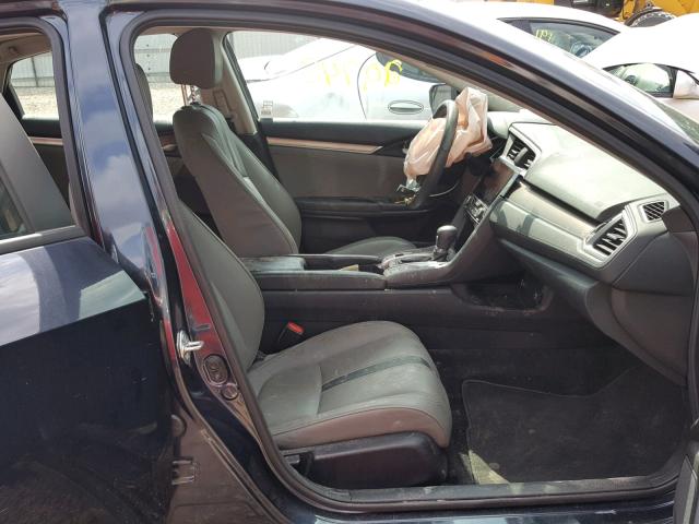 2HGFC1F77HH631736 - 2017 HONDA CIVIC EXL 蓝色 照片 5