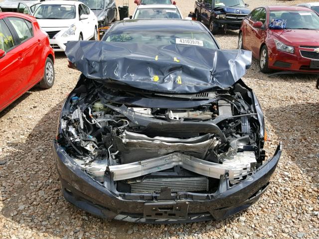 2HGFC1F77HH631736 - 2017 HONDA CIVIC EXL 蓝色 照片 9