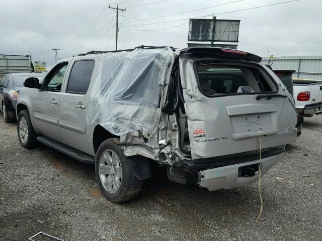 1GKFK16347J361395 - 2007 GMC YUKON XL K SILVER photo 3