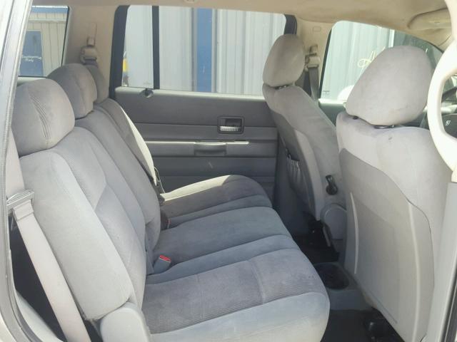 1D4HD48N84F147798 - 2004 DODGE DURANGO SL GRAY photo 6