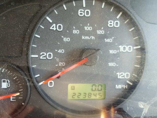 JF1SF65532H714326 - 2002 SUBARU FORESTER S BLUE photo 8