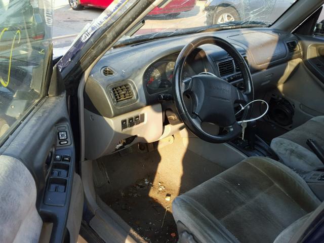 JF1SF65532H714326 - 2002 SUBARU FORESTER S BLUE photo 9