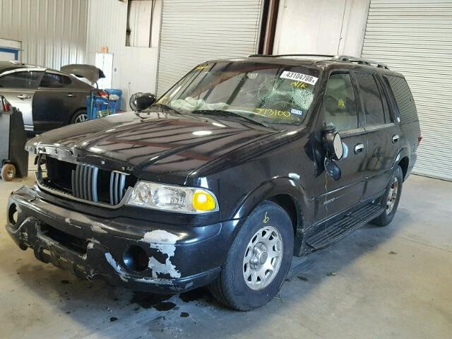 5LMEU27R41LJ13100 - 2001 LINCOLN NAVIGATOR Czarny zdjęcie 2