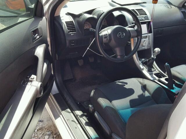 JTKDE177770189647 - 2007 TOYOTA SCION TC 银色 照片 9