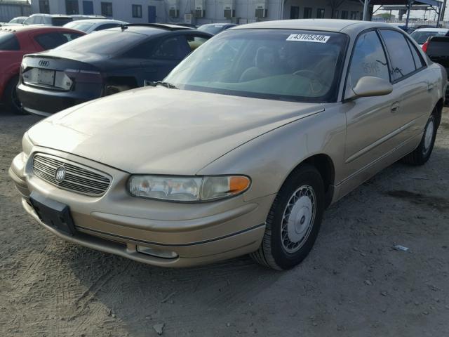 2G4WB52K841357299 - 2004 BUICK REGAL LS GOLD photo 2