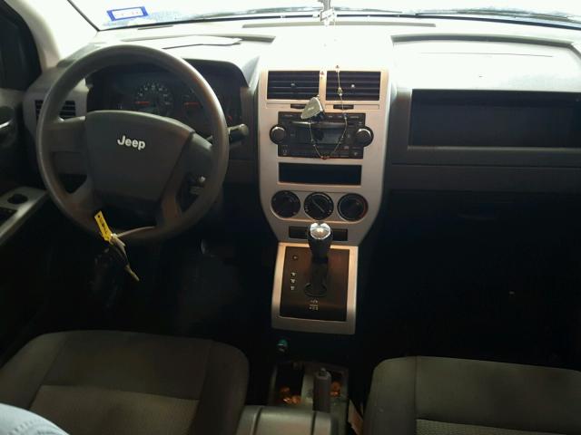 1J8FT47WX8D544408 - 2008 JEEP COMPASS SP WHITE photo 9