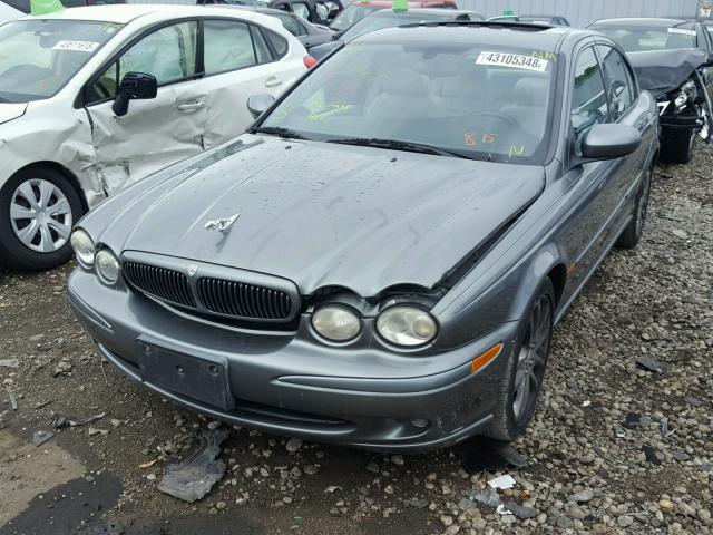 SAJEA53DX2XC53680 - 2002 JAGUAR X-TYPE SPO GRAY photo 2