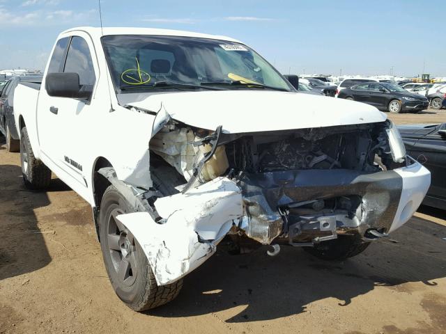 1N6AA06BX5N500037 - 2005 NISSAN TITAN XE WHITE photo 1