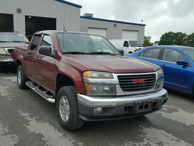 1GTDT13EX88181479 - 2008 GMC CANYON BURGUNDY photo 1