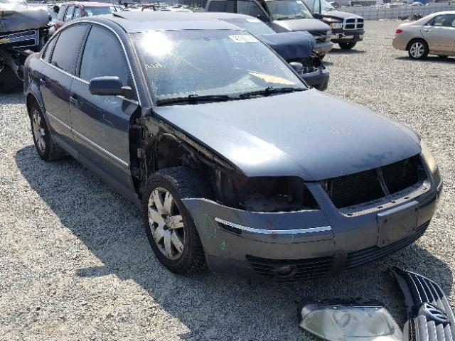 WVWRH63B03P351843 - 2003 VOLKSWAGEN PASSAT GLX SILVER photo 1