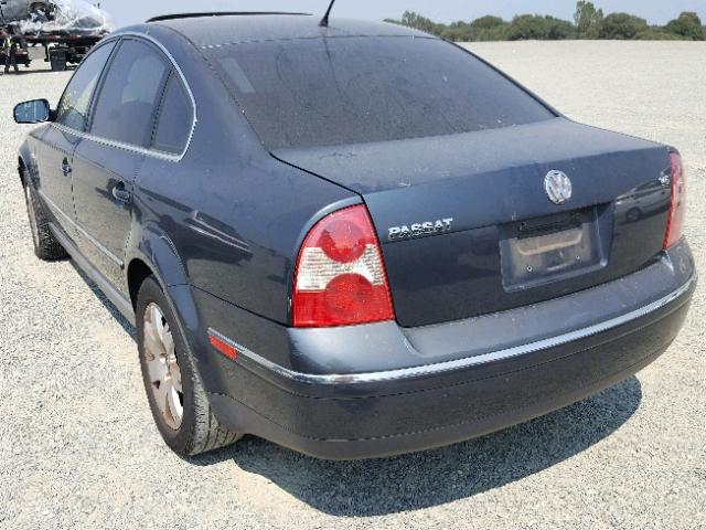 WVWRH63B03P351843 - 2003 VOLKSWAGEN PASSAT GLX SILVER photo 3