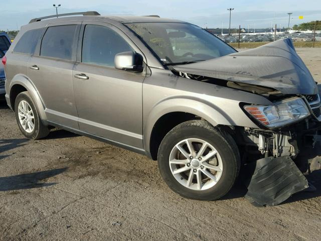 3C4PDCBG1DT637258 - 2013 DODGE JOURNEY GRAY photo 1