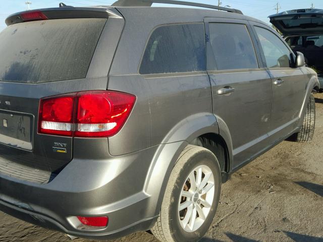 3C4PDCBG1DT637258 - 2013 DODGE JOURNEY GRAY photo 4