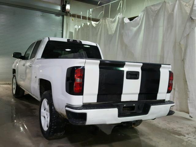 1GCVKREC9EZ311307 - 2014 CHEVROLET SILVERADO WHITE photo 3