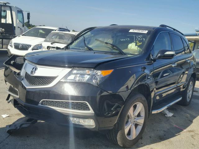 2HNYD2H3XDH503256 - 2013 ACURA MDX BLACK photo 2