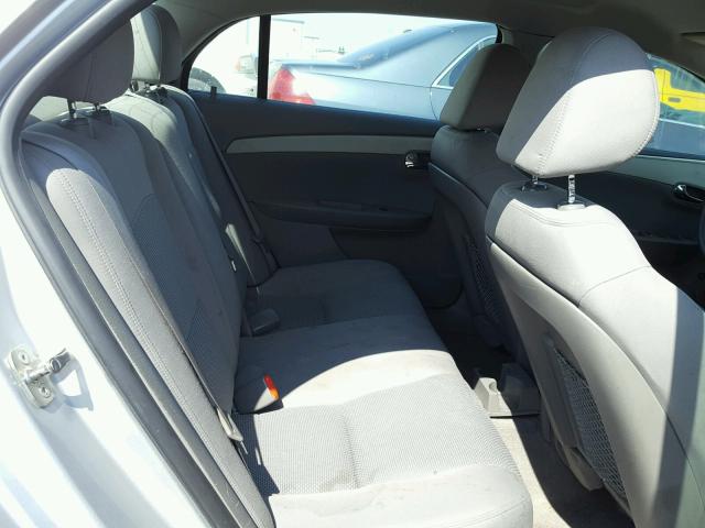 1G1ZC5E06CF357438 - 2012 CHEVROLET MALIBU 1LT ვერცხლისფერი ფოტო 6