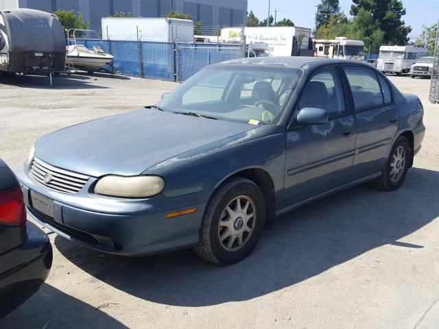1G1NE52M8W6206458 - 1998 CHEVROLET MALIBU LS მწვანე ფოტო 2