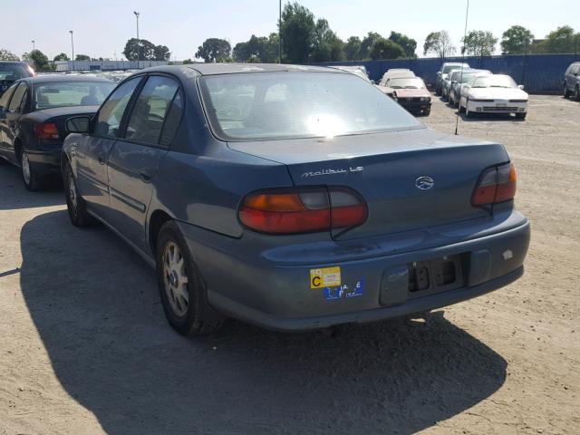 1G1NE52M8W6206458 - 1998 CHEVROLET MALIBU LS მწვანე ფოტო 3