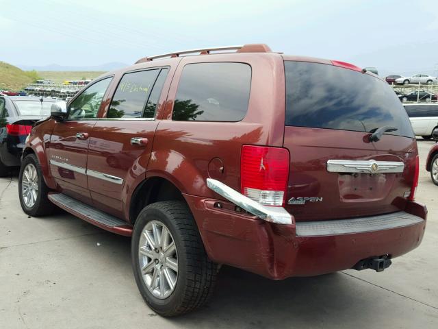 1A8HW58248F101998 - 2008 CHRYSLER ASPEN LIMI 栗色 照片 3