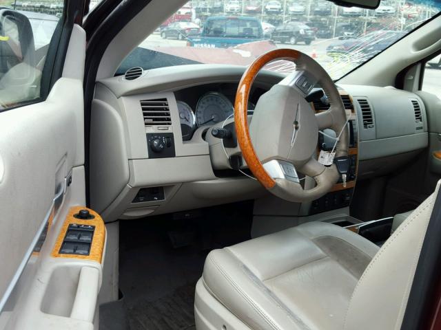 1A8HW58248F101998 - 2008 CHRYSLER ASPEN LIMI 栗色 照片 9