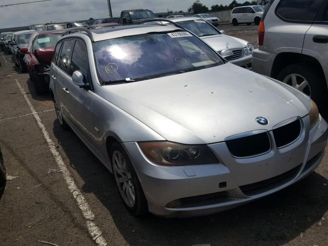 WBAVT13556KW22355 - 2006 BMW 325 XIT SILVER photo 1