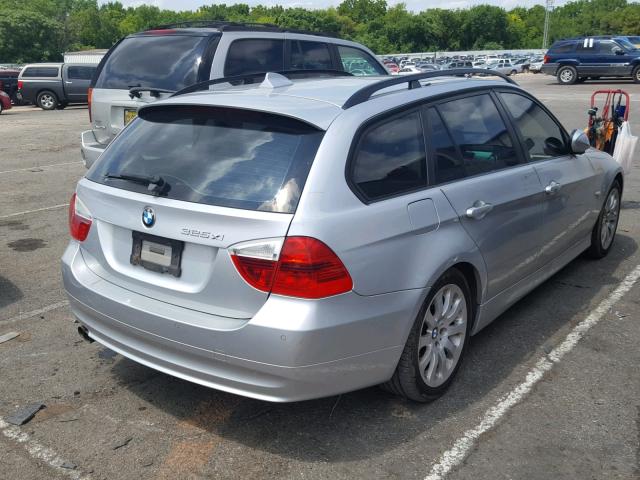 WBAVT13556KW22355 - 2006 BMW 325 XIT SILVER photo 4