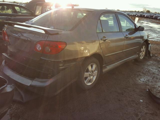 1NXBR32E66Z678256 - 2006 TOYOTA COROLLA GRAY photo 4