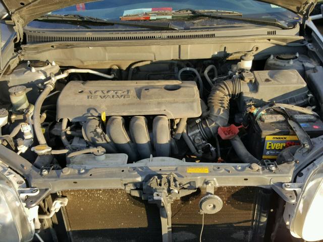 1NXBR32E66Z678256 - 2006 TOYOTA COROLLA GRAY photo 7