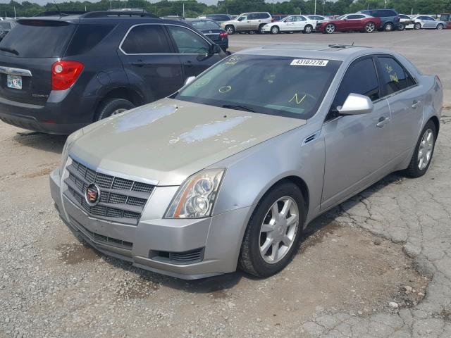 1G6DF577780138861 - 2008 CADILLAC CTS SILVER photo 2