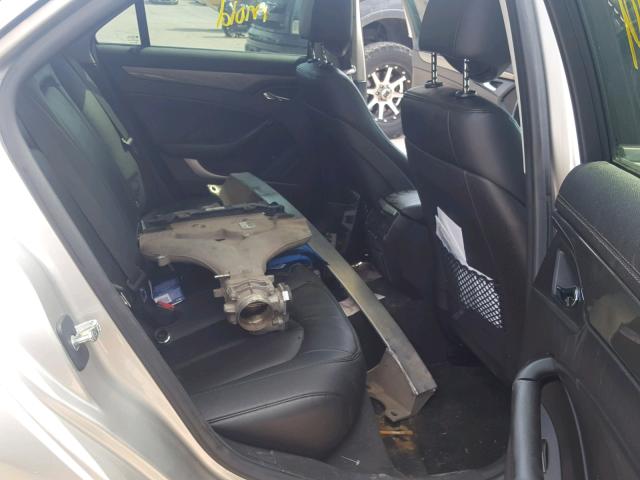 1G6DF577780138861 - 2008 CADILLAC CTS SILVER photo 6