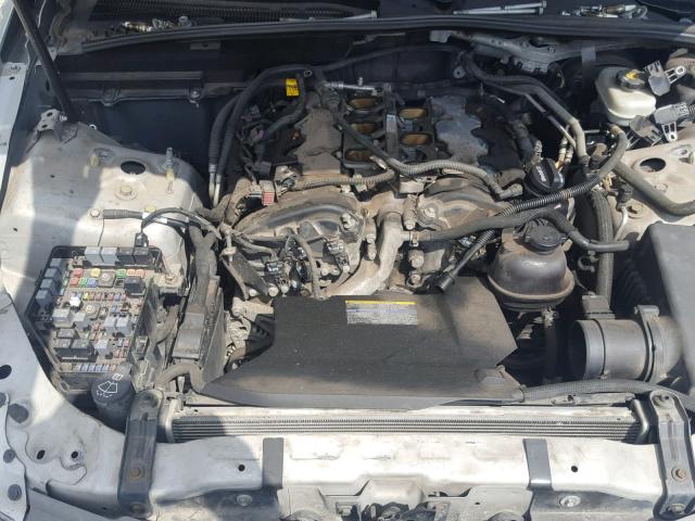 1G6DF577780138861 - 2008 CADILLAC CTS SILVER photo 7