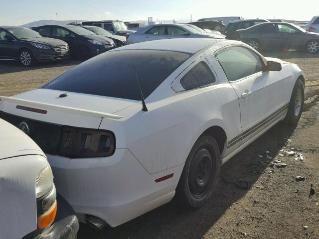 1ZVBP8AM5D5217201 - 2013 FORD MUSTANG WHITE photo 4