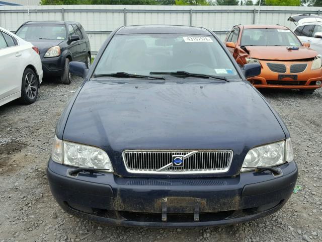 YV1VS29562F836089 - 2002 VOLVO S40 1.9T BLUE photo 9