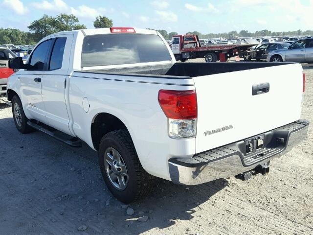 5TFRM5F18AX010079 - 2010 TOYOTA TUNDRA WHITE photo 3